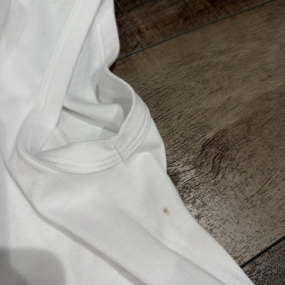 Enza Costa supima cotton sleeveless tee in white - Picture 5 of 6